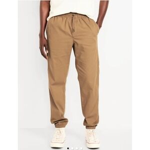 Old Navy Mens Jogger Pants Basswood Brown Cotton Stretch XL S/205867